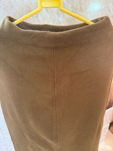 Slim Look Woollen Skirt
