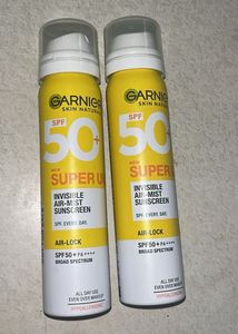 Combo Of GARNIER Invisible Air Mist Sunscreen