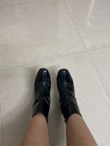 Black Leather Boots