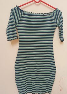 New Bodycon Half Shoulder Dress