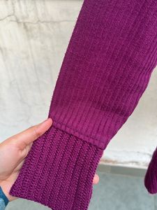 Long Sweater For Women (Purple)