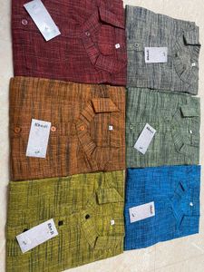 New Khadi Cotton Kurta Ne