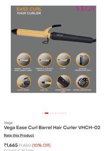 Vega Hair Curler