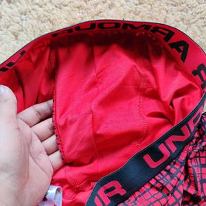Under Armour Original Gym Shorts Red Silk