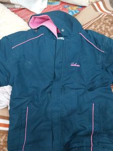 Blue Hooded Sunbeam Jacket