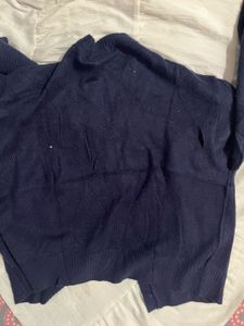 Floral Navy Cardigan