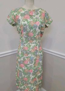 Floral Print Vintage Dress