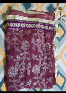 Crop Top Skirt With Dupaata