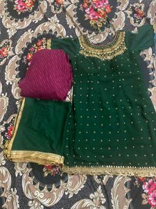 Elegant Green Salwar Kameez