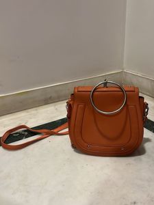 Tan sling Bag