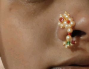 Nath/Nose pin (Maharashtrian Style)
