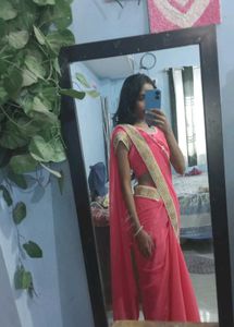 Pink Saree