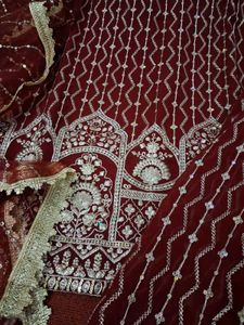 Heavy Party Wear Sharar Dress