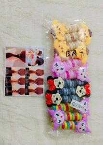 Cute Cartoon Hair Ties 1 pair