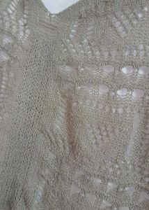 Crochet Knit Top