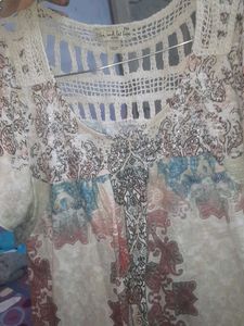 Patterned Crochet Top