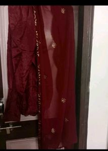 Maroon Dress