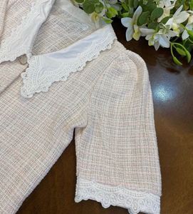 Cute Girls&#39; Tweed Jacket