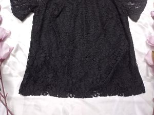 Black Lace Top