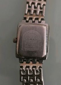 Omax Vintage Chrome Watch
