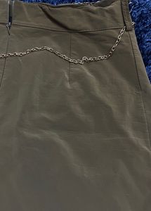 Beautiful Olive Colour Mini Skirt