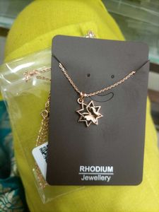 Pure Silver Chain Butterfly Pendant