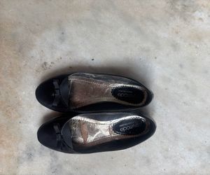 Tresmode Cute Black Bow Ballerinas