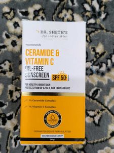 Ceramide And Vitamin C Sunscreen