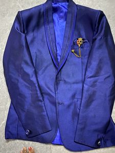 Three Piece coat pant Royal Blue Colour