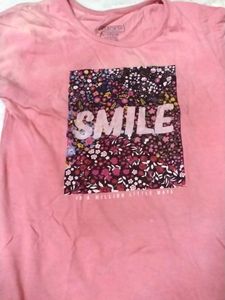 Cherokee Pink Printed T Shirt For Girls (9-10 Years)