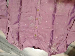 Elegant Lavender Kurta