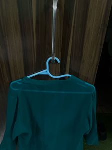 New Soch Green Kurta Set With Pants And Inner