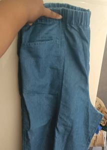 Blue Denim Pants