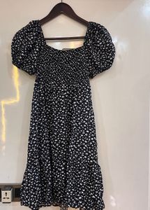 Floral Print Mini Dress