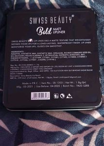 Swiss Beauty Ultimate Matte Lip Liner