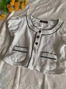 Korean White Top🤍
