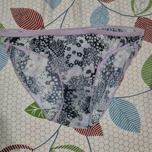 Floral Print Cotton Briefs