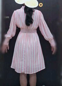 Striped Formal Dress