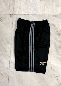 ADIDAS ARSENAL BLACK FOOTBALL SHORTS (32)