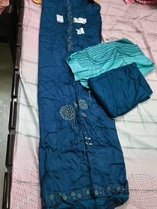 suit fabric with dupatta