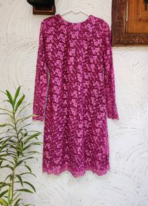 Mauve/Magenta Shade Beautiful Flared Kurta