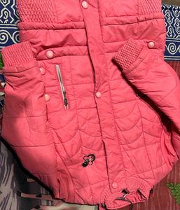Cute Pink Padded Jacket