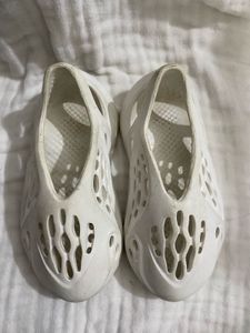 White Slip-On Clogs