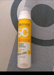 Garnier SPF 50 Sunscreen