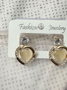 Heart Drop Earrings