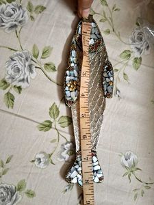 Tibetian Silver Fish Jewellery Tray