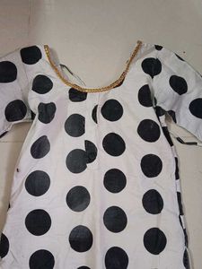 Polka Dot Kurti
