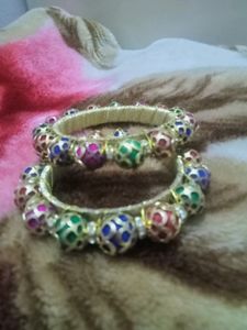 Fashionable Two Bangles For Women