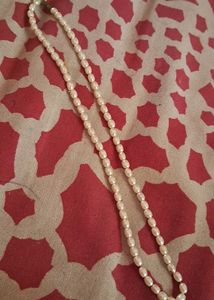 Two Pearl Chains Neckpiece