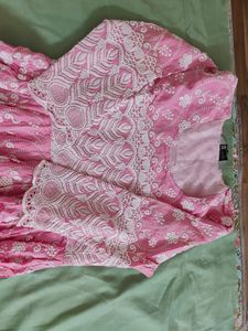 Embroidered Long Kurta